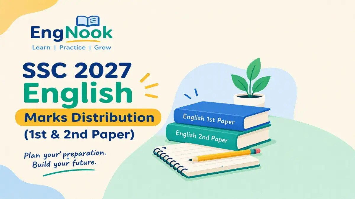 SSC 2027 English Marks Distribution (1st & 2nd Paper)